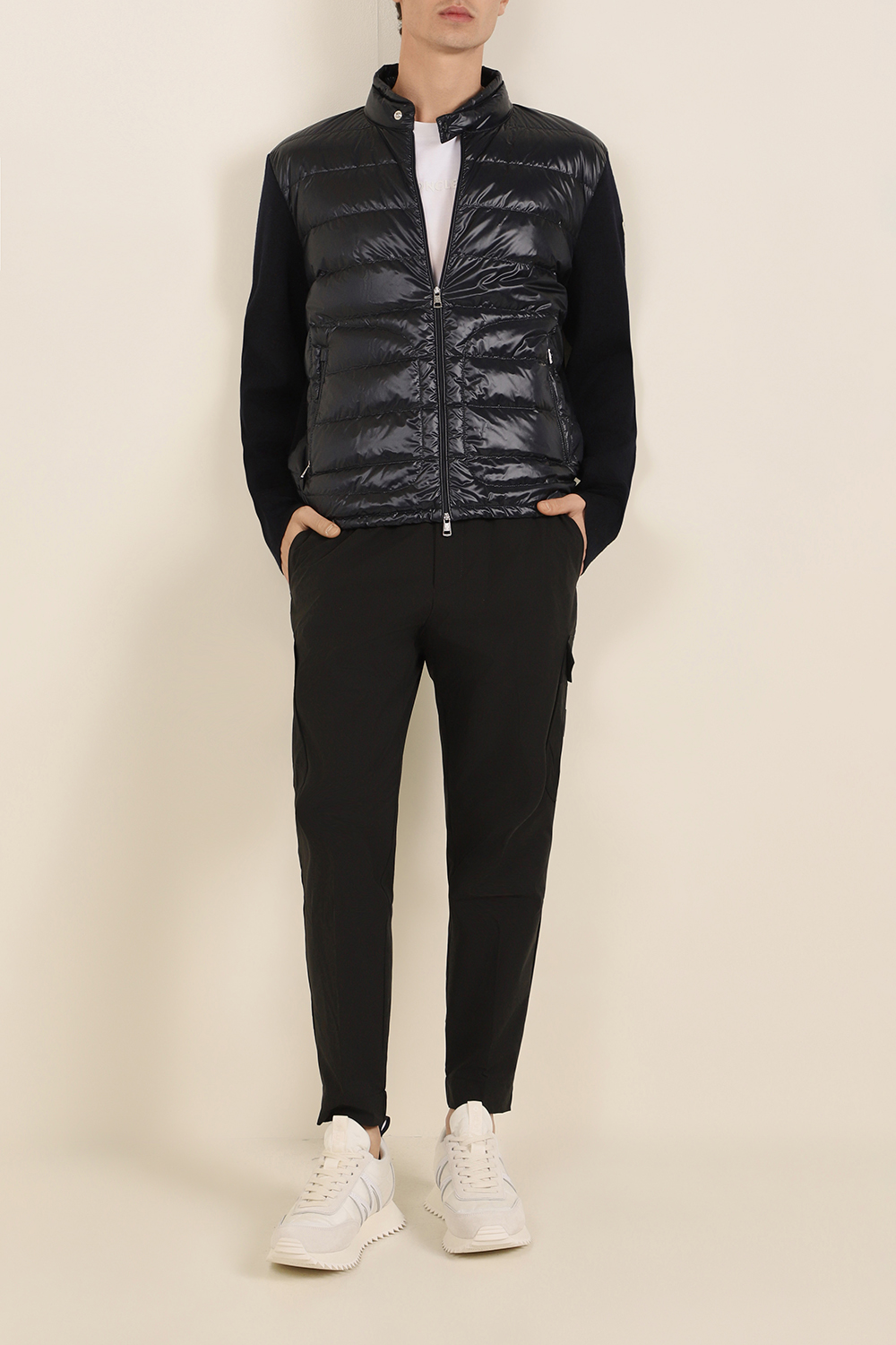 קרדיגן בשילוב פוך קל MONCLER